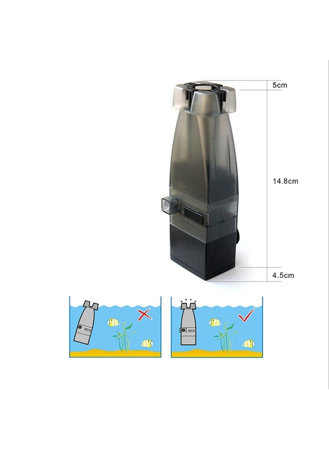 أتمان فلتر Atman MK-230 أسود ذاتي الامتصاص، ذو وظيفة جيدة، كهربائي لسطح الحوض - Image 4